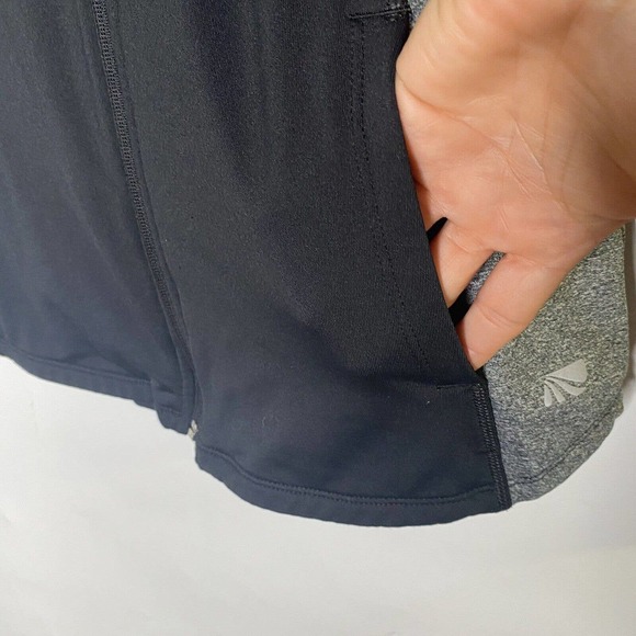 marika women’s full zip lightweight Activewear Jacket size L black Gray - Picture 8 of 11